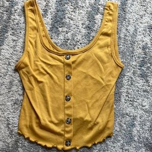 Yellow tank top